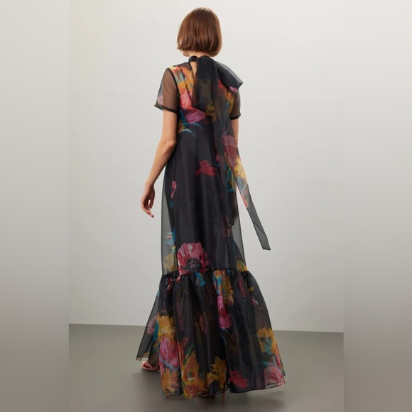 STAUD Calluna Floral Organza Gown L - Picture 4 of 10